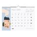 Miquelrius Wandkalender 2025 A3-kalender 420 x 296 mm met notitieveld dubbele spiraalbinding jaarkalender om op te hangen Spaans designhuizen
