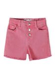 Minoti Korte Broek Meisjes Twill - Katoen - Roze
