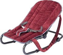 Cabino Luxe Wipstoel Velvet - Baby Accessoires - Rood