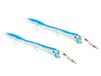 Needlefish Set 2 stuks 10 cm siliconen met 2 haken