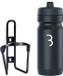 BBB Cycling FuelTank - Aluminium Bidonhouder met Bidon - 550ml - Glanzend Zwart / Wit - Racefiets & Mountainbike