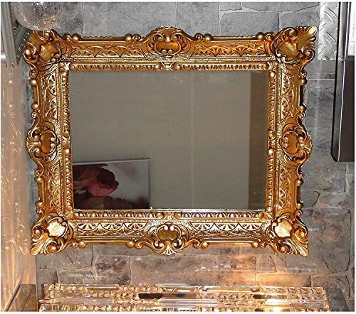 Lnxp Wandspiegel frame spiegel barokke spiegel goud 56x46 cm