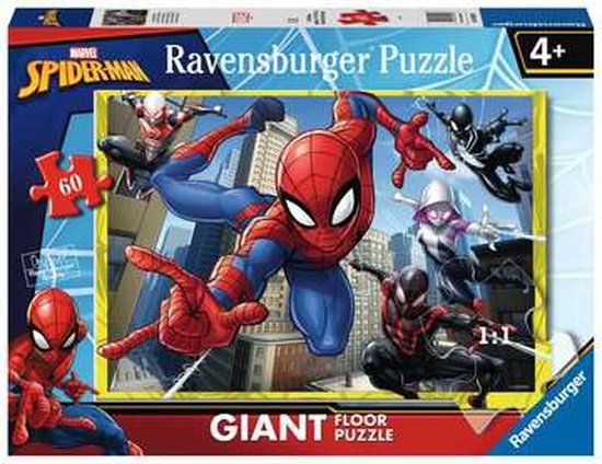 Ravensburger Spiderman Legpuzzel - 60 stukjes - Vanaf 4 jaar