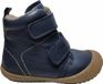 Naturino Bubble VL Nappa Sp Hoge Sneakers Unisex Kinderen Navy Leer Rubber Klittenband Maat 21