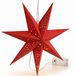 Casaria LED Kerstster 60cm - Draadloos Opvouwbaar - 10 LED's Rot