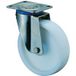 BS Roue pivotante HS100.B14, avec platine, diamètre 125, L 45mm, 700kg, plastique