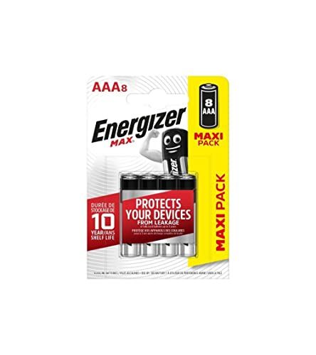 Energizer Max Alkaline AAA Batteries - 8 Pack