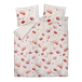 Vandyck Dekbedovertrek Poppy Fields creamtan 140x200/220
