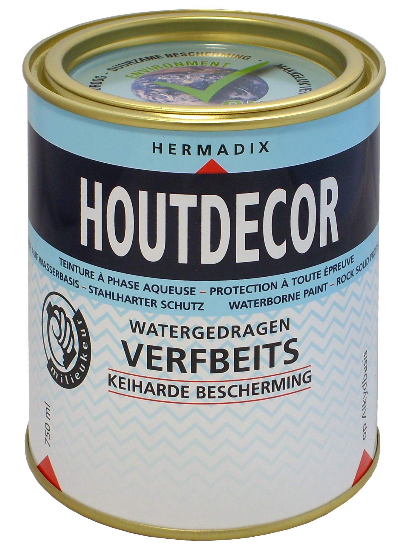 Hermadix Houtdecor Transparante Beits - 0,75 liter - Grenen