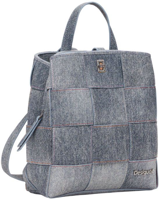 Desigual Yoko Backpack Denim Raw Blauwgrijs