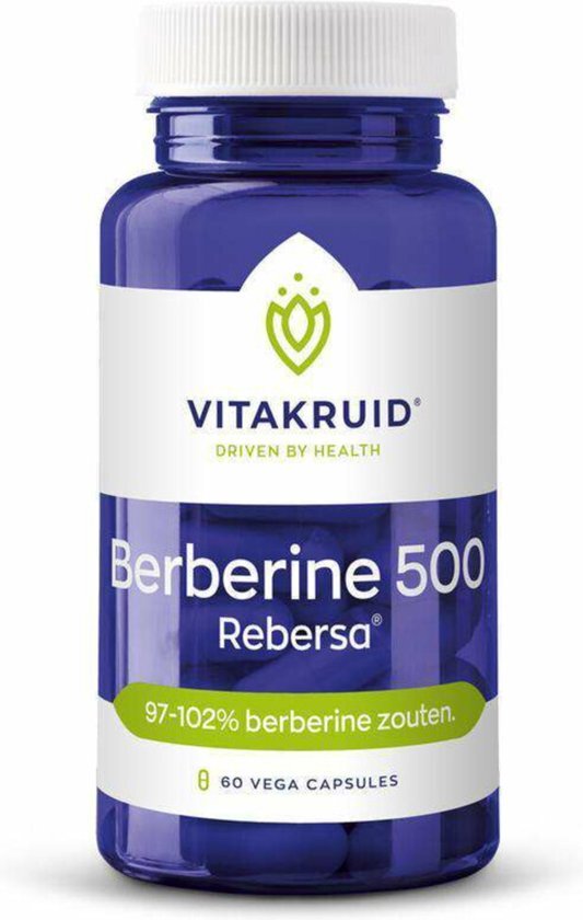 Vitakruid Berberine 500 Rebersa Capsules