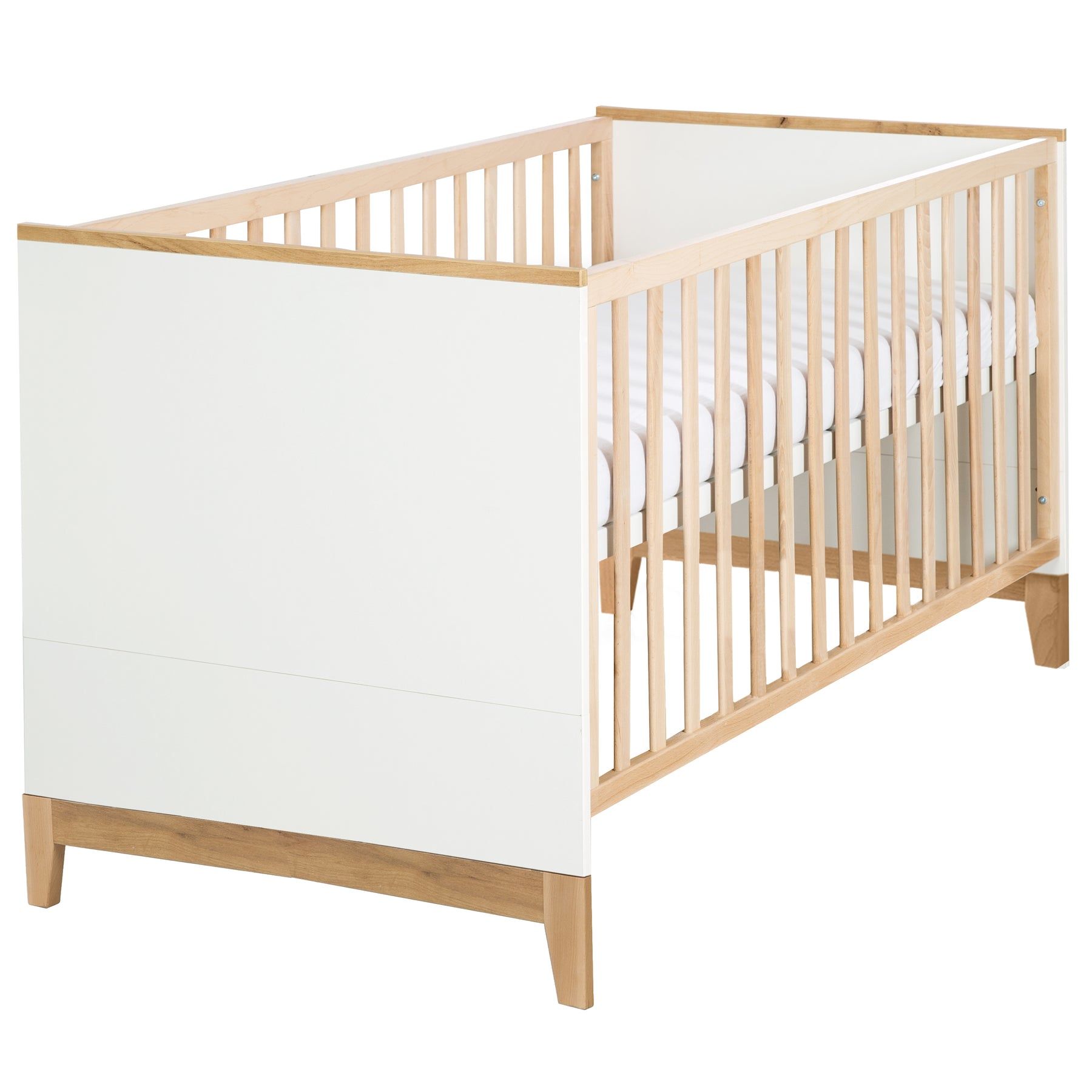 roba Combi Cot Finn Bedpootjes in Golden Pale