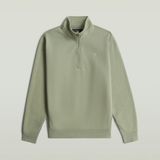 G-Star Premium Core Half Zip R SW L/S Joggingbroek Heren Katoen/Polyester Regular Fit Effen Lt Orphus L
