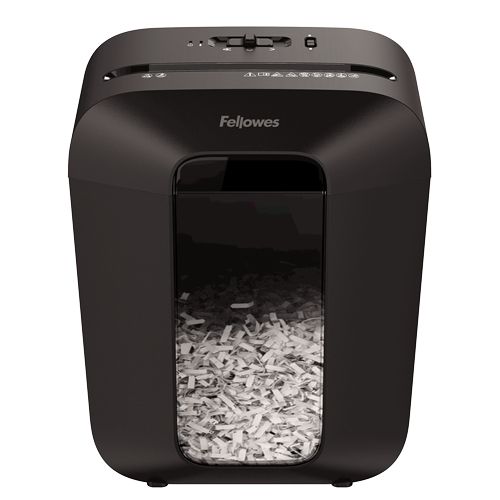 Fellowes Powershred LX50 - Cross-Cut Papierversnipperaar - P4 - 9 vel - 17L - Zwart