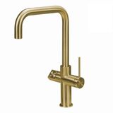 Selsiuz kranen Selsiuz Click 351014 3-in-1 Haaks Gold & Click Boiler Single Combi