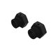 ARRMA aluminium wiel hex 17 mm, 16,5 mm dik, zwart (2)