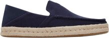TOMS Alonso Loafers - Men - Dark Blue - Size 44 - Canvas - Spring/Summer 2024