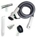 DL SERVICE Accessoireset voor Kobold VK 150 | slang VK 150 + 4 aanpasbare reinigingsborstels, wit