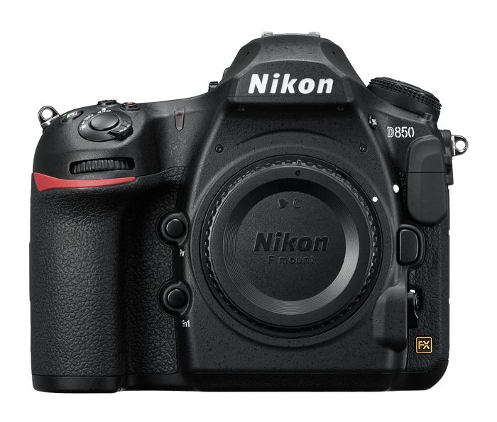 Nikon D850 SLR Camera Body - 45.7MP, 4K Ultra HD, Wi-Fi, Bluetooth - Black