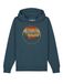 Watapparel Sweatshirt 'Sunset Berge & Tannen' petrol / gemengde kleuren