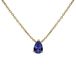 Karma Ketting Julia Sapphire Blue Goud