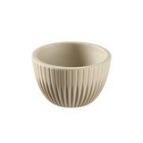 APS 85337 6-delige set dipschaaltjes LINEO - Ø 6 cm, H: 3,5 cm, 30 ml, melamine, grijs