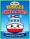 Ships & Boats Coloring Book for Kids Ages 5–8: My First Vehicles – Fun and Easy Ships, Sailboats, Tugboats and Ocean Adventures | Volume 10
