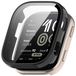 Wigento Amazfit Bip 6: Kunststof PC beschermhoes + gehard 9H glas, zwart