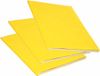 Bellatio Decorations Kraft kaftpapier - 3x rollen - geel - 200 x 70 cm