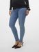 MAMALICIOUS MLAUKIE SKINNY JEANS Dames Blauw W28 x L32
