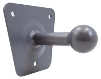 Merkloos Wandhouder fietsendrager - Lange uitvoering - Staal - Max. 50 kg