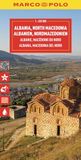 Marco Polo Marco Polo Wegenkaart Albanië, Noord-Macedonië
