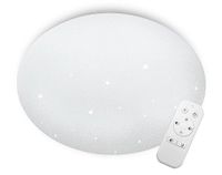WatioWave Sever Led-plafondlamp, dimbaar, sterren, 42 W