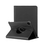 Cool Beschermhoes voor iPad Pro 11 inch (2020/2021) / iPad Air 4 2020 / iPad Air 5 2022 (10.9), Draaibaar, Kunstleer, Zwart