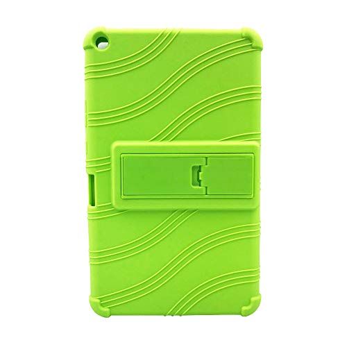 ORANXIN Case voor Huawei MediaPad T3 - Zacht Siliconen met Beugel Skins Schokbestendig Beschermend Hoes voor Huawei MediaPad T3 KOB-W09/T3 KOB-L09 8 inch Tablet