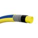 Amig - Tuinslang - Anti-verdraaide gebreide slang - 5 lagen PVC - Polyesterversterking - Ø15mm x 25m, geel, polyvinylchloride, deurslot