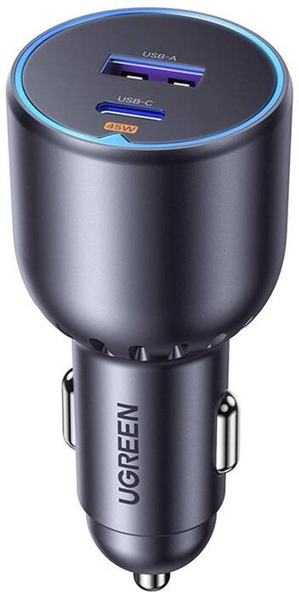 UGREEN Sigarettenaansteker USB C 63W Autolader
