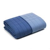 Caleffi - Sprei, gewatteerd, modern, effen, voor Frans bed