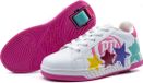 Breezy Rollers 2180373 Sneakers Met Wielen - Wit / Roze - Kinderen - EU 32