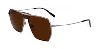 GAFAS Karl Lagerfeld KL350S Matte Silver Pilot Sunglasses