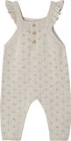 Vertbaudet Tuinbroek van tricot baby's met schouderbandje en ruches