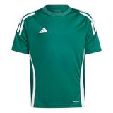adidas teamwear adidas T-shirt Kinderen Tiro 24 Jersey Groen - Maat 128cm