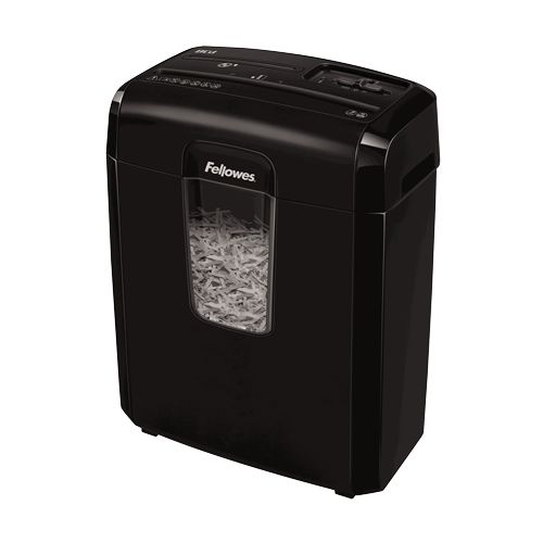 Fellowes Powershred 8Cd - Papiervernietiger - Kruisversnippering - 22 cm - Zwart