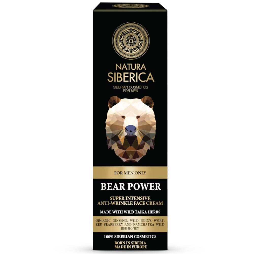 Europharma Group Natura Siberica Men Super Anti-Rimpel Crème Bear Power