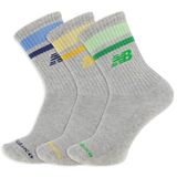 New Balance Organic Cotton Crew Socks – 3 paar – boogsteun sport essentials crew soc uniseks