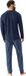 Mey Pyjama Blauw strepen katoen lange broek