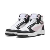PUMA Rebound v6 Unisex Sneakers - PUMA White-Rose Mauve-PUMA Black