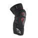 Alpinestars Bionic Pro Plasma Kniebeschermers Zwart Rood Wit Maat L-XL