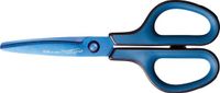 Plus FitCut Curve PREMIUM schaar | 17.5 cm | titanium bladen | blauw
