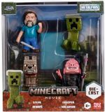 Jada Toys Minecraft Movie Metalfigs Diecast Mini Figures 4 Pack